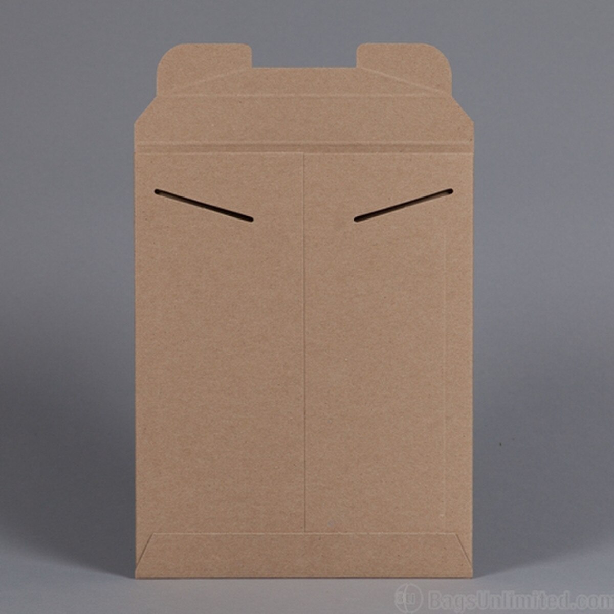 Rigid Mailer. Brown Kraft. 8-7/8 x